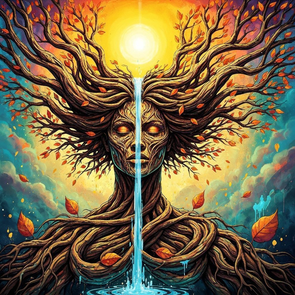 Puerto Rican Autumn Goddess of Nature