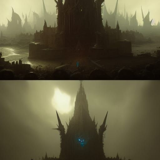 Death of God: Dark Fantasy Concept Art