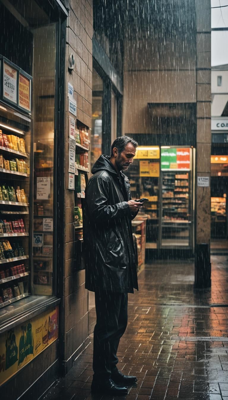 Cinematic Italian Nightlife Scene