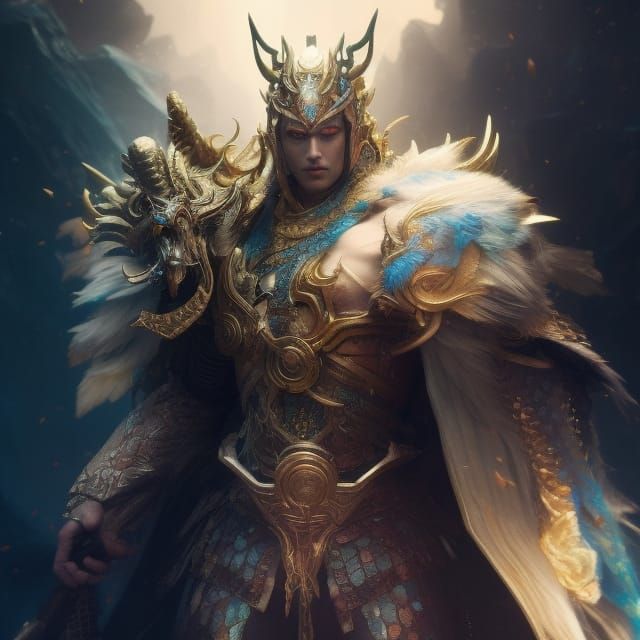 Majestic Ragnarök Elemental Mithrilstone Monster Portrait