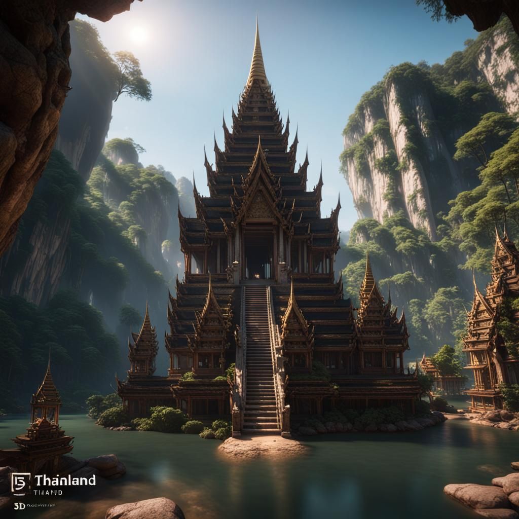 Thailand in Unreal Engine 5: 3D Game Cinematic