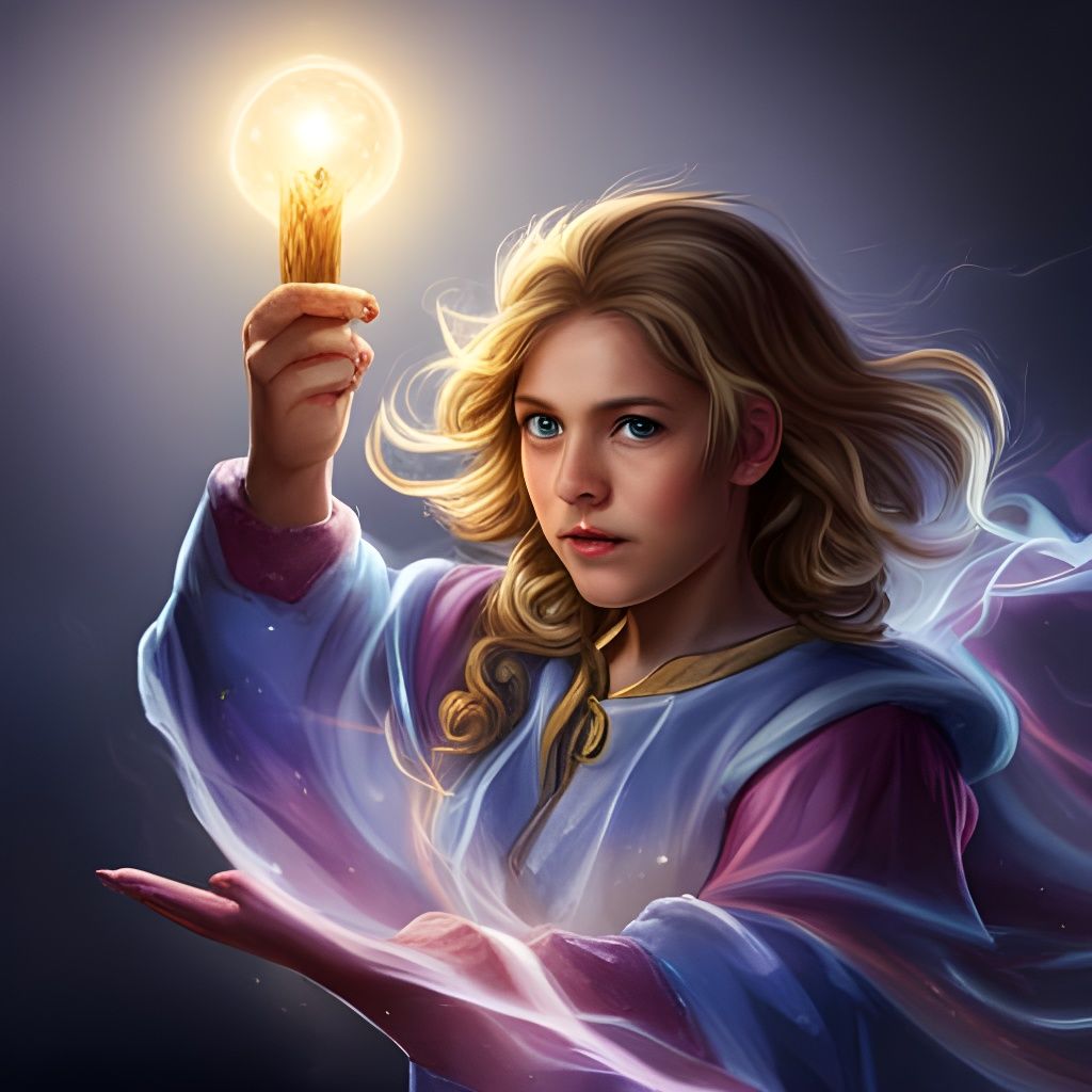 A Wizard's Apprentice AI Image