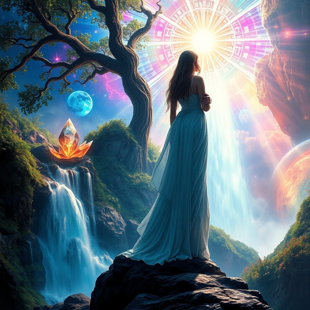 Mystic Goddess Emerges at the Threshold of the Age of Aquari...