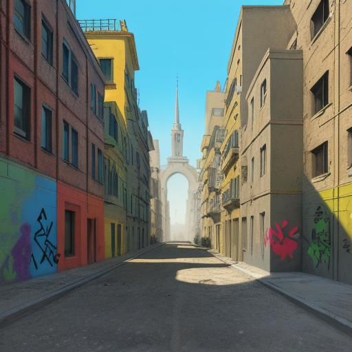 contrasting colors prehistoricore graffiti street art pencil...