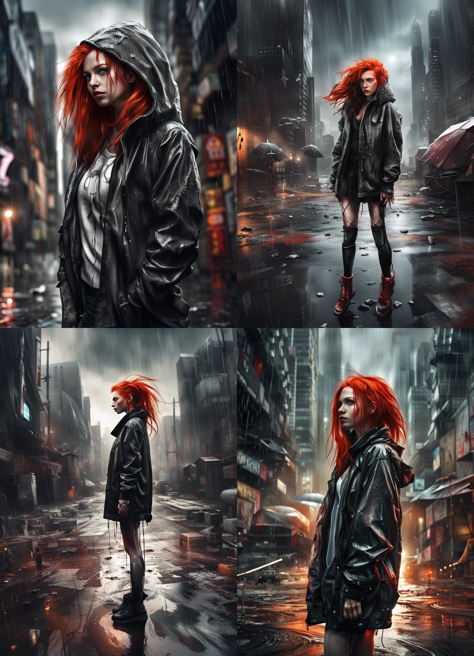 Dystopian Portraits Set