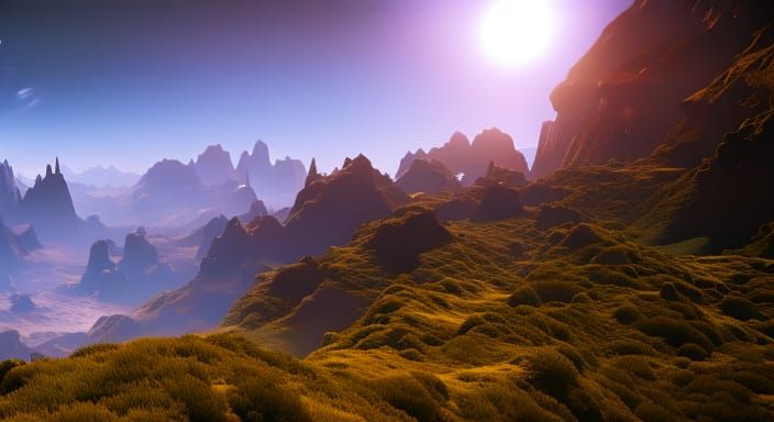 Exotic Planet with Unique Atmosphere in 3D