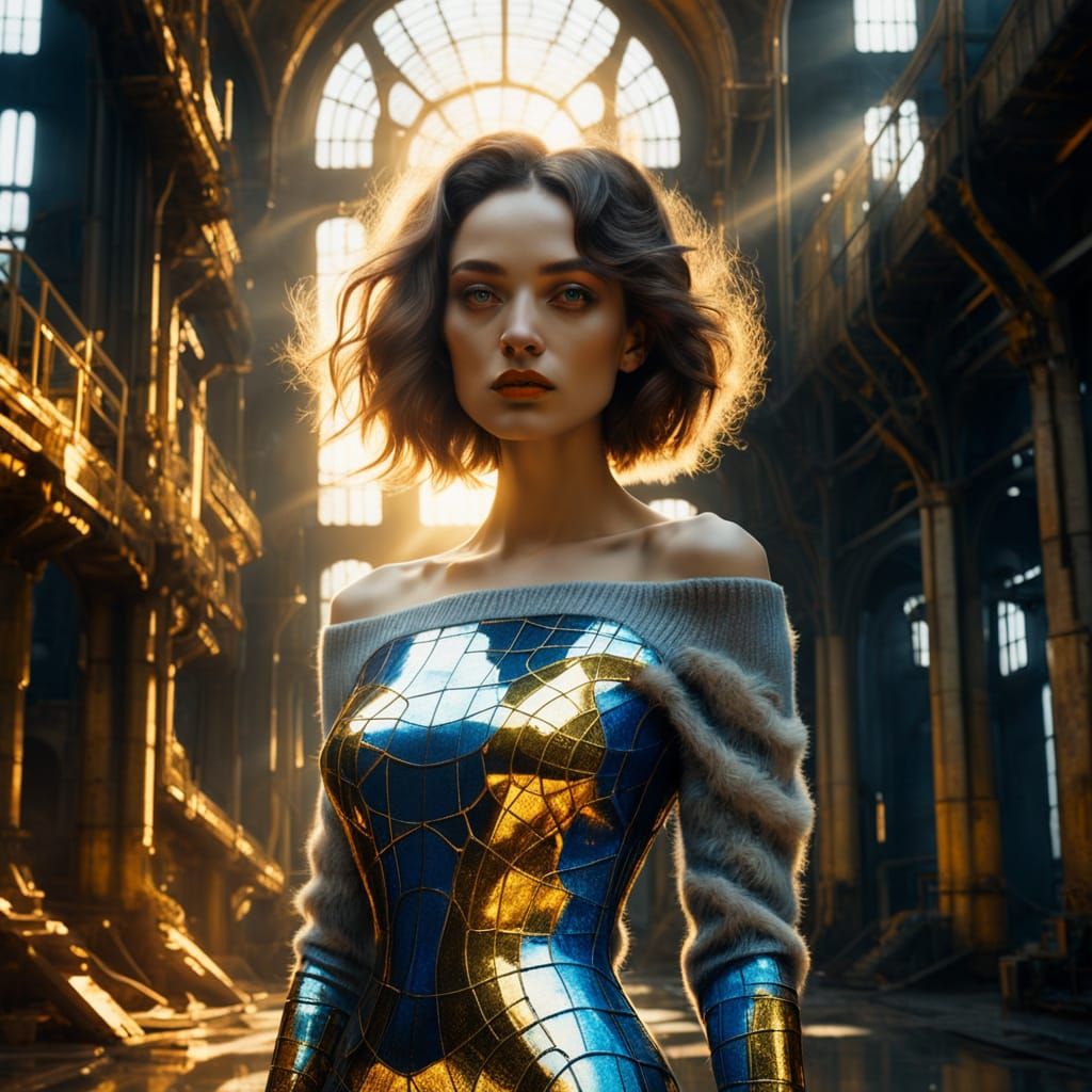 A stunning woman