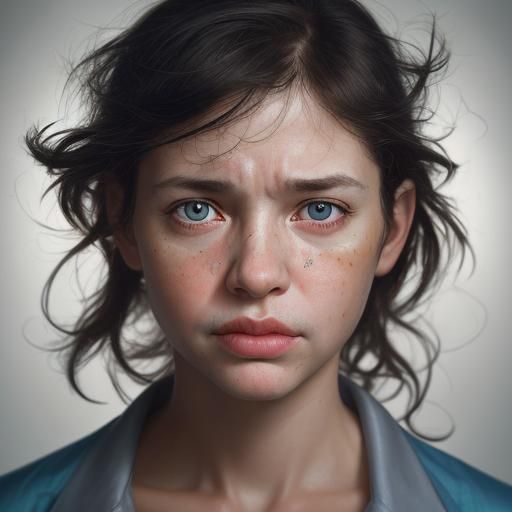 Personification of Overwhelming Stress: Professional Portrai...