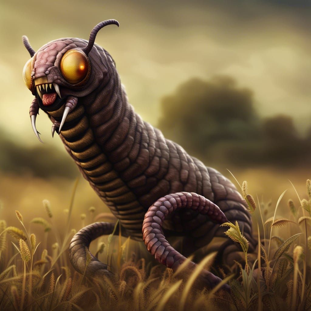 Cobra-Tick Monster in Open Field