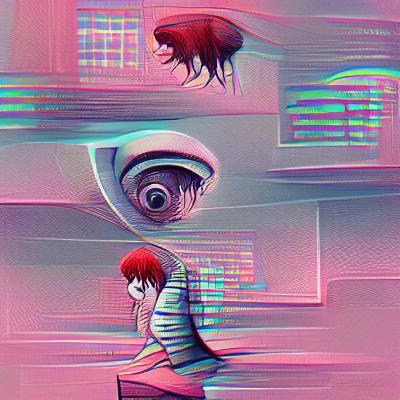 Image Evoking Paranoia and Unease