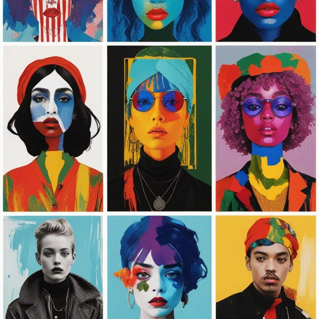 Eclectic Artistic Portraits: A Variety of Styles