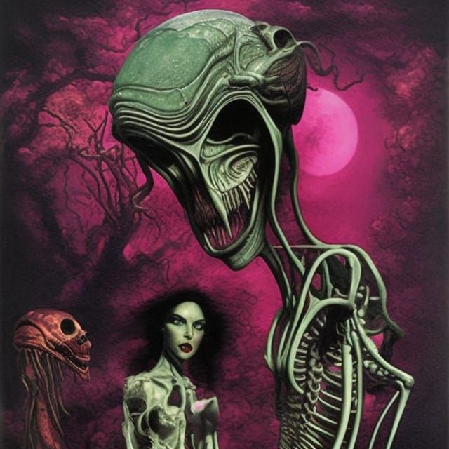 Alien abduction::543 :: intricately detailed :: Gerald Brom ...