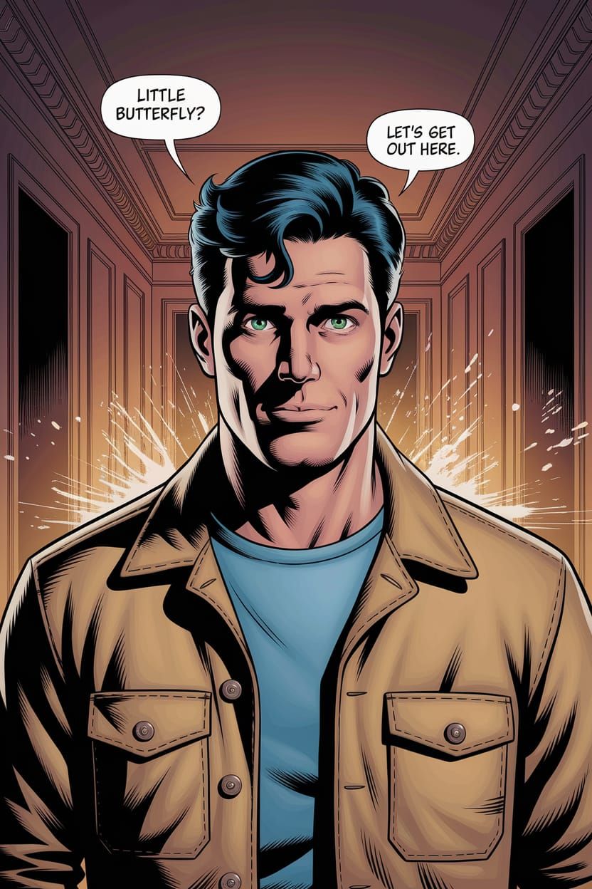 Heroic Savior in Elegant Manor