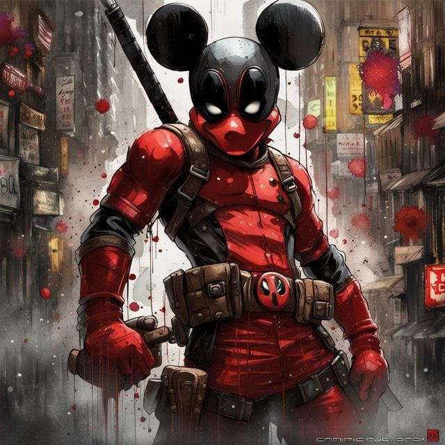 Mickey Deadpool - Al for fun