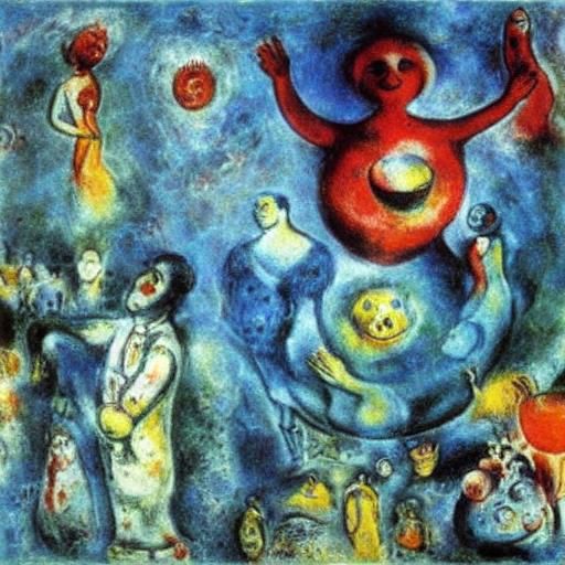 Amoeba's Sunny Day Out, Naive Art Style