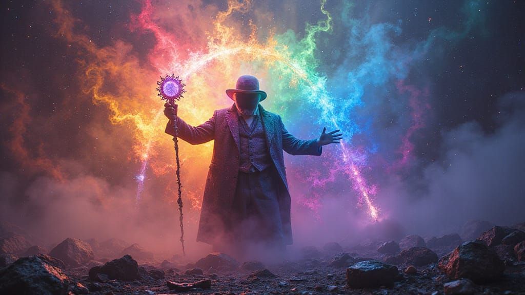 Chromatic Chaos: Supervillain of Color and Light