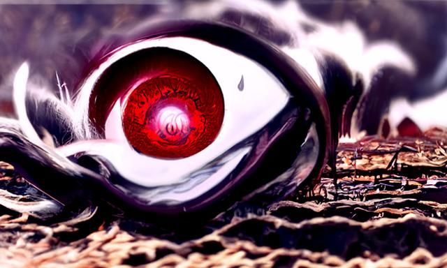 Mangekyou Sharingan with Liquid Depression: Surreal Concept ...