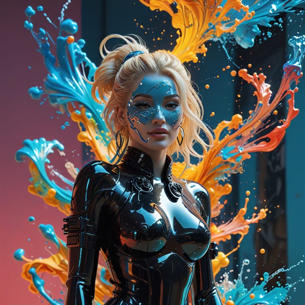 Comic-Book Heroines in Vibrant Urban Fashion