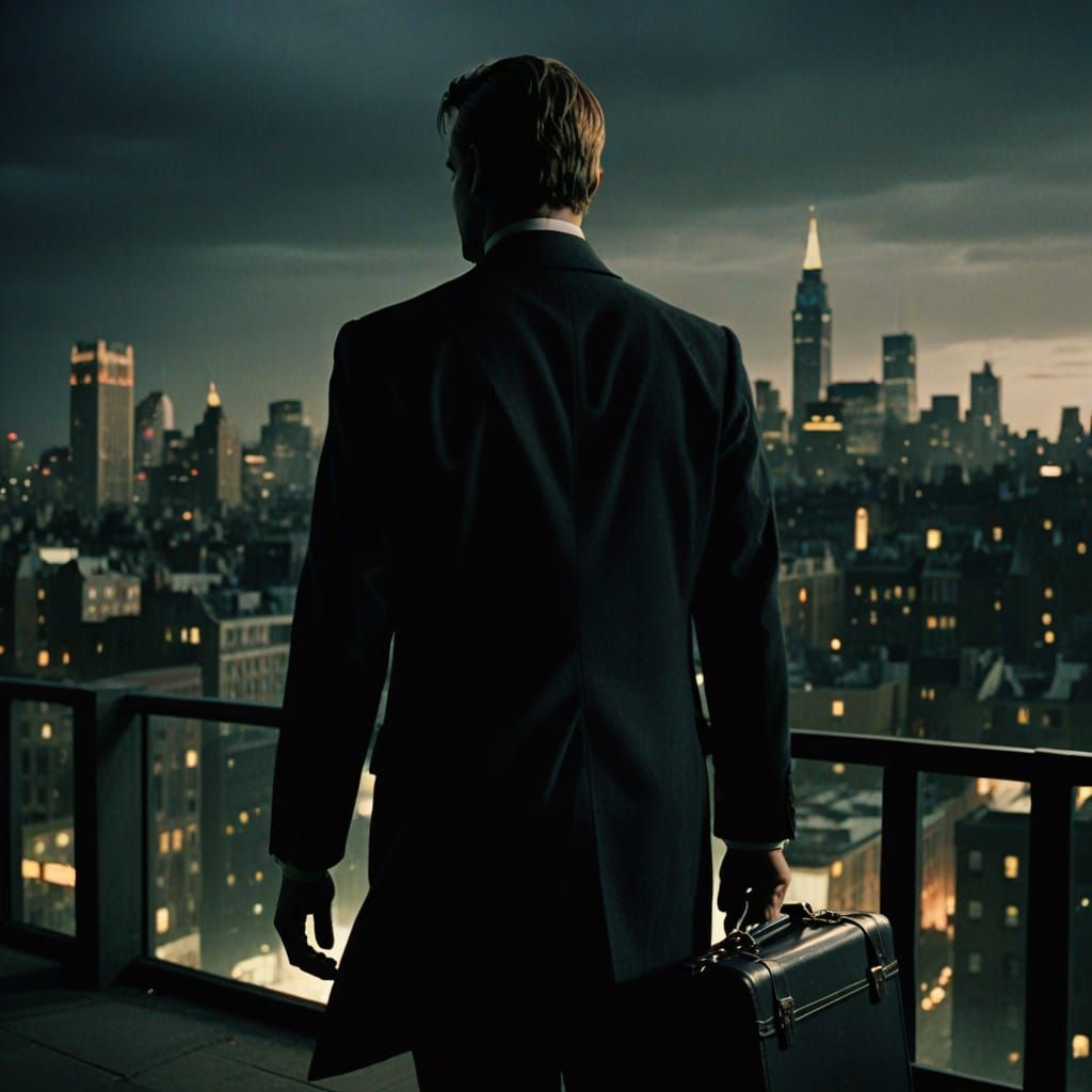 Mysterious Client Arrives in a Cityscape