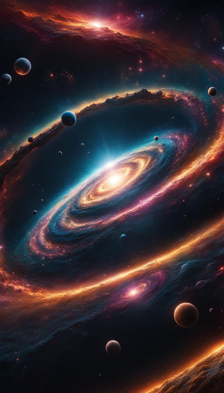 Infinite Ever-Expanding Universe in Stunning Detail
