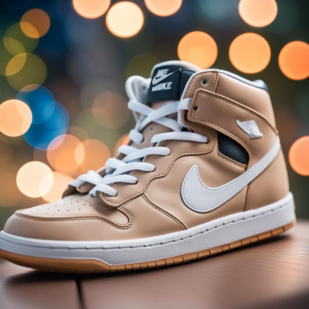 Nike High-Top Shoes: Professional Photography
