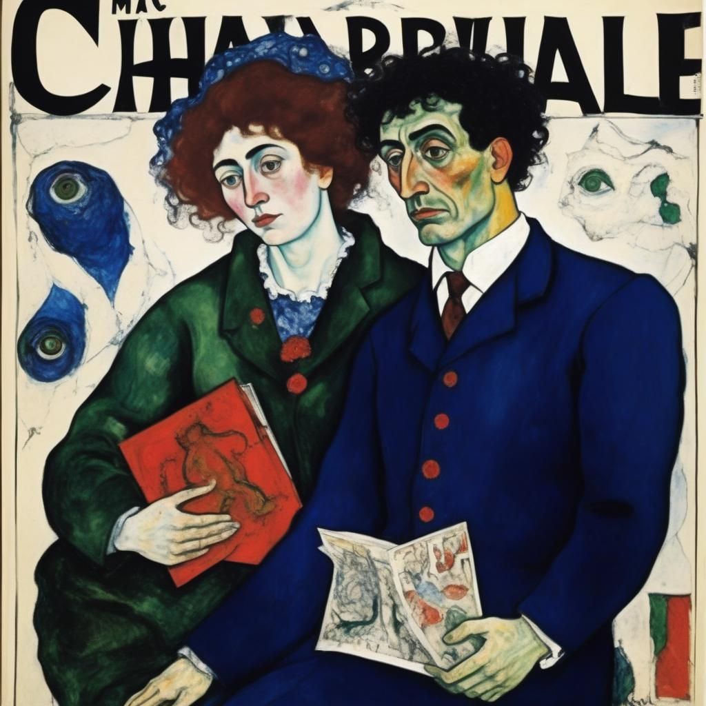 Scylla and Charybdis: Surrealist Magazine Cover