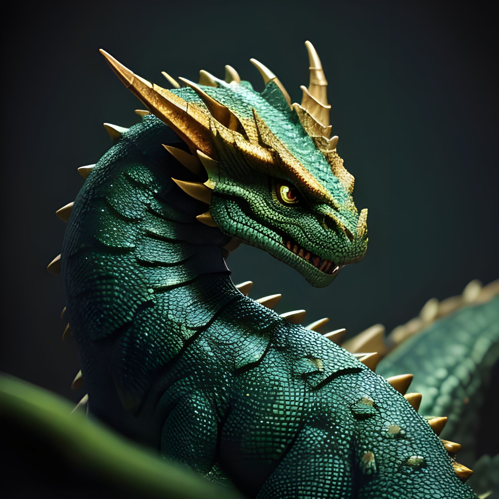 Dragon and Jalapeño Textural Fusion