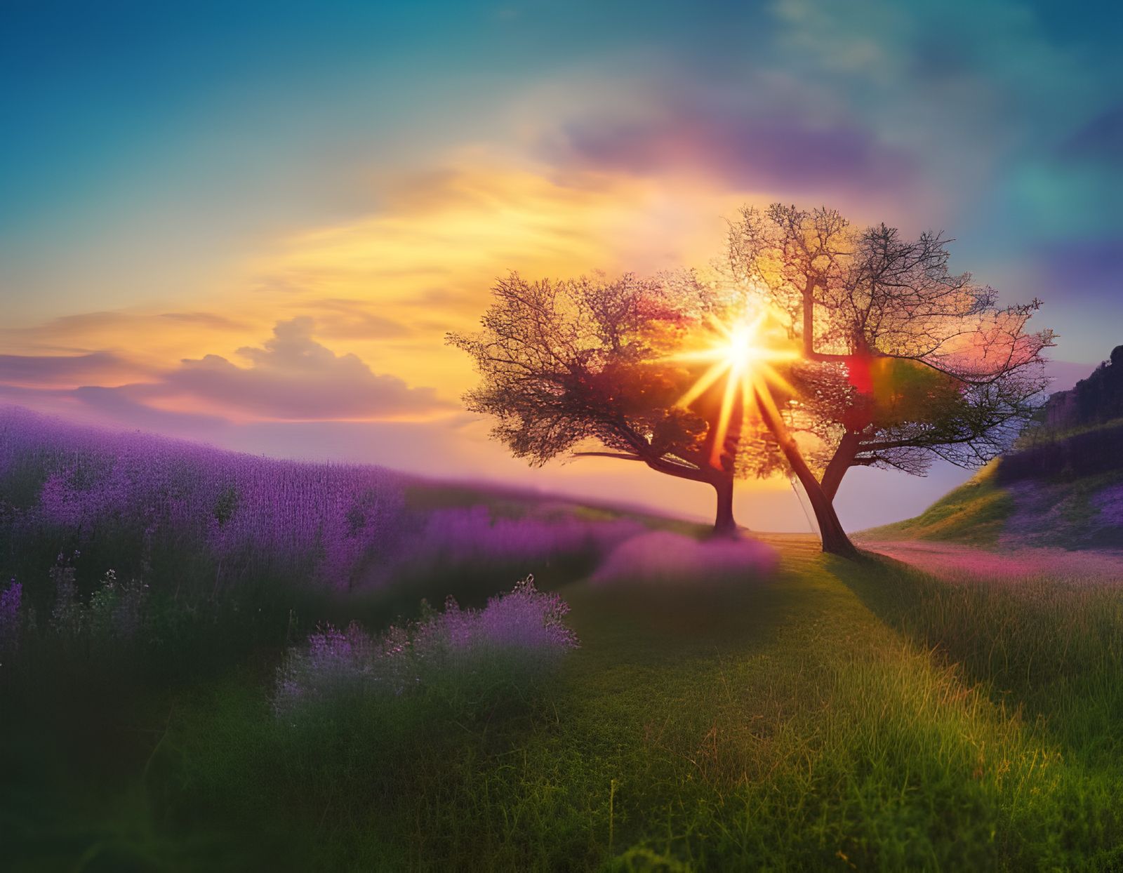 Stunning Photo of Love and Kindness in Splash Art