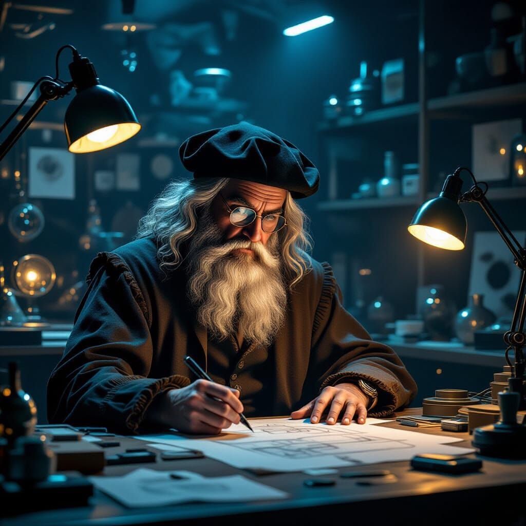 Leonardo da Vinci as Silicon Valley Tech Innovator