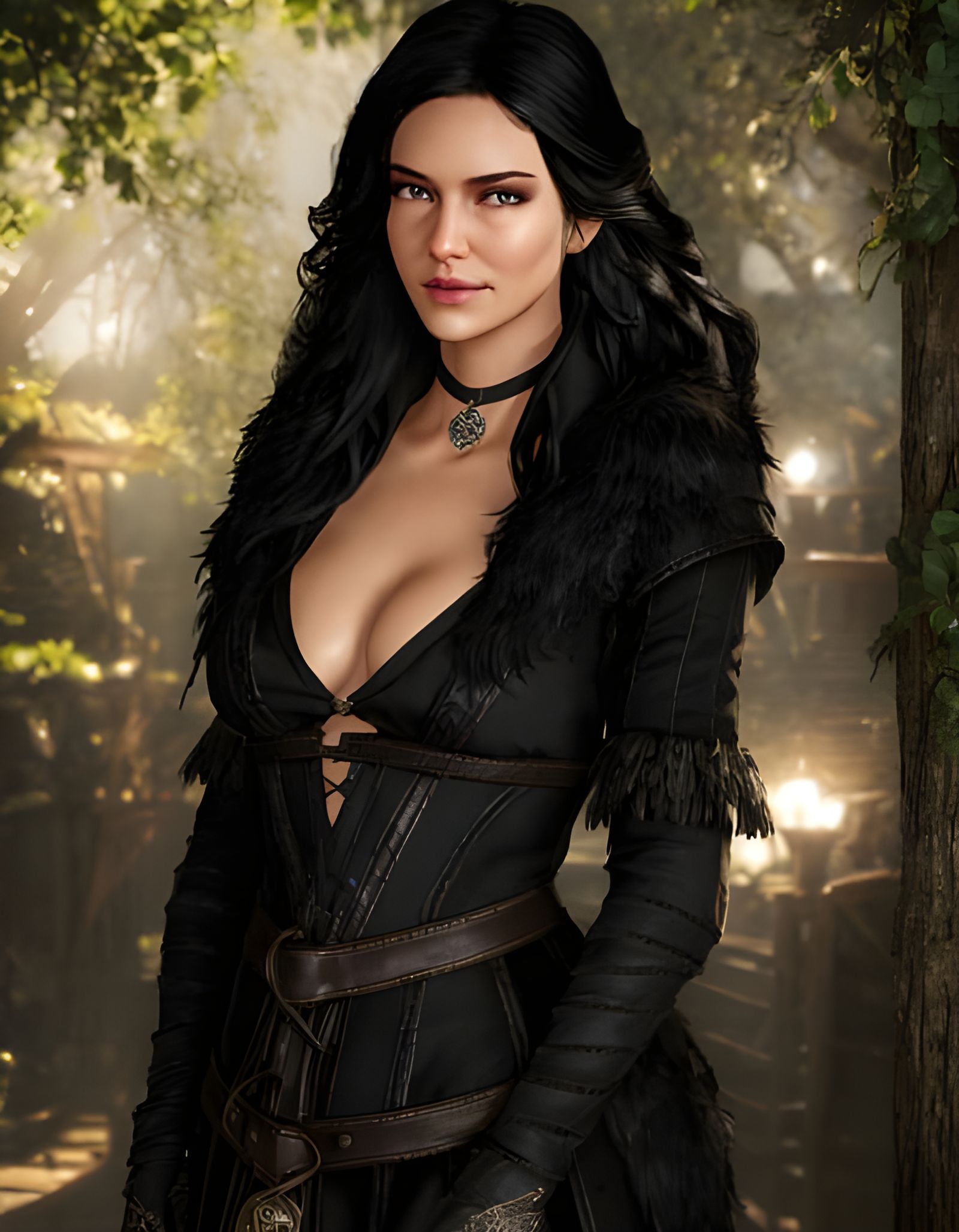 Yennefer on the Dock: A Sylvamagic Portrait