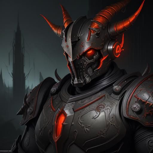 Midwestern Brotherhood Power Armor with Diablo Elements