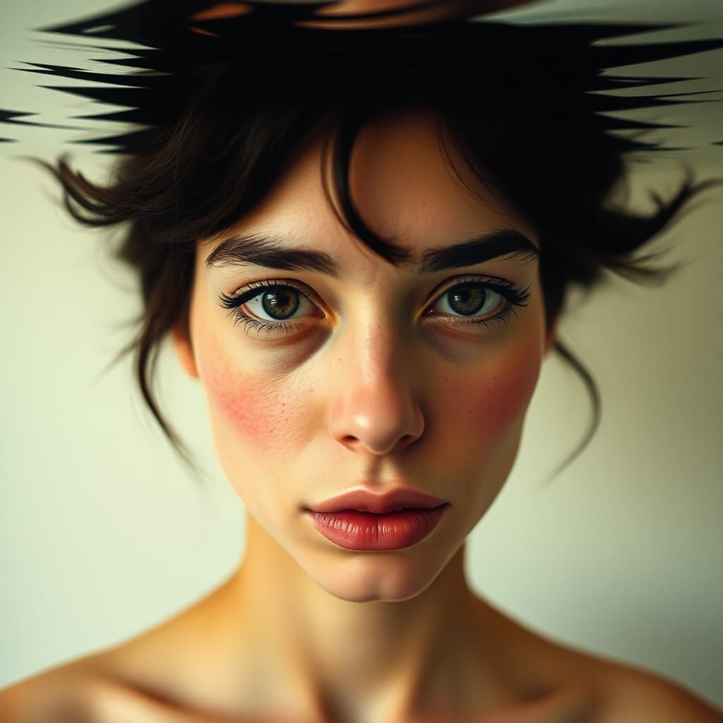 Surreal Emotional Landscape of Contradiction and Wonder