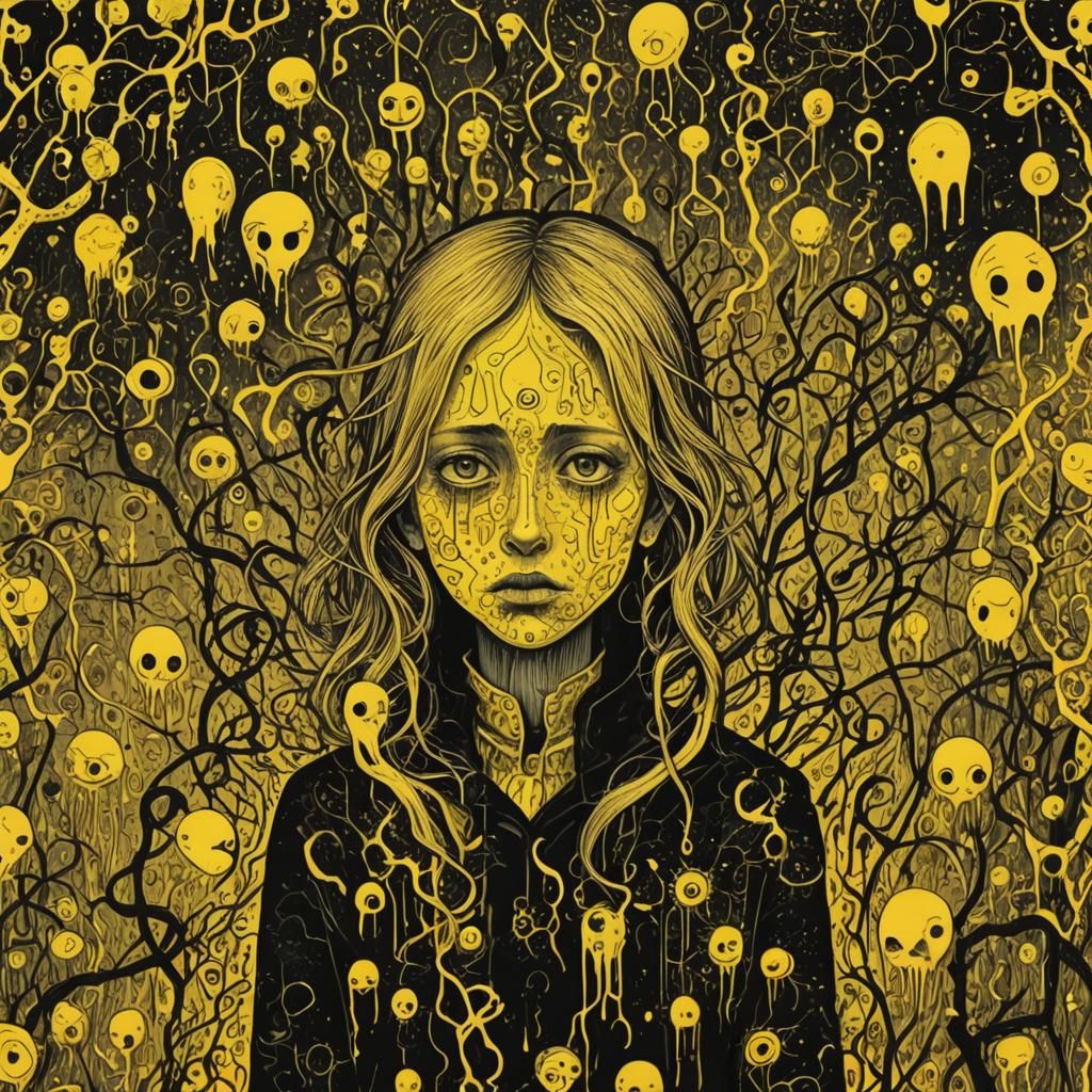 Existential Angst in Yellow and Black