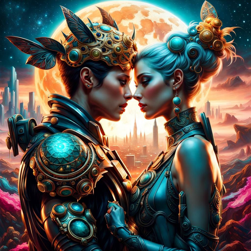 Sci-Fi King and Queen