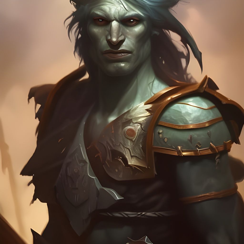 Half-Orc warrior