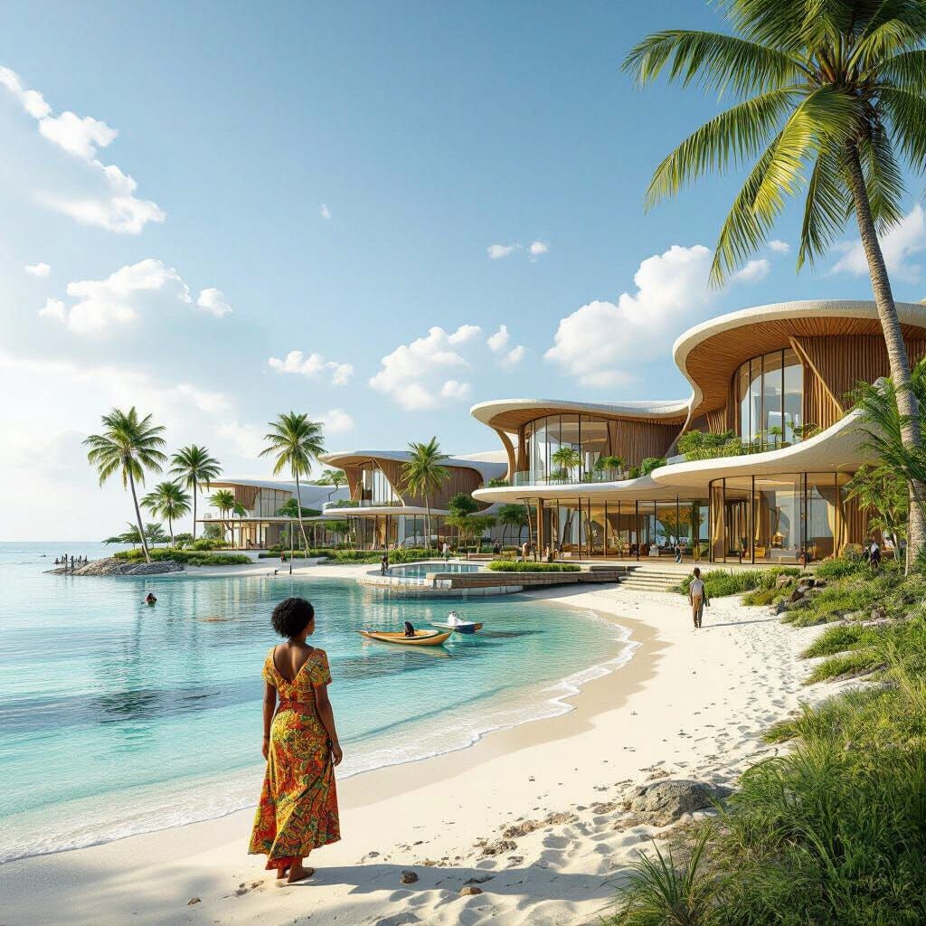 Gracefield Island: Woman and Eco-Friendly Architecture