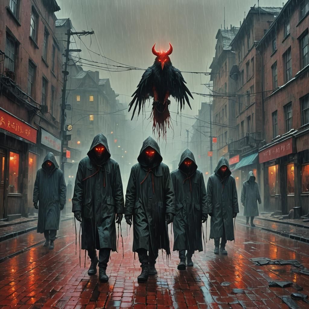 Demons in Winter Rain: Dystopian Surrealism