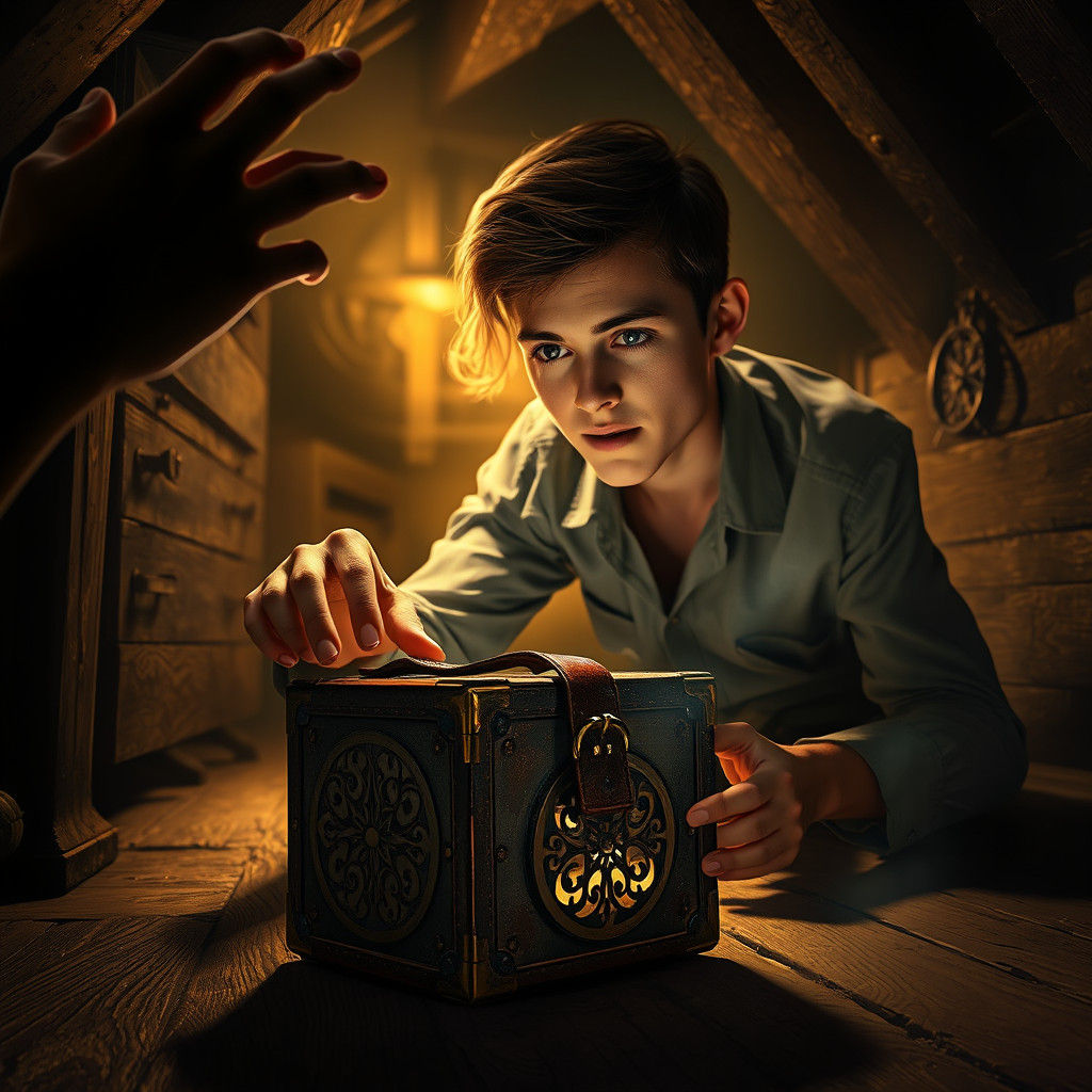 Steampunk Attic Discovery: Whispers from the Shadows