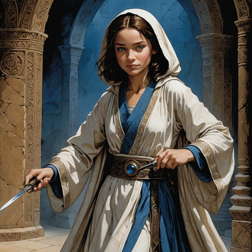 Alia Atreides as Drawn by Breccia & Corben