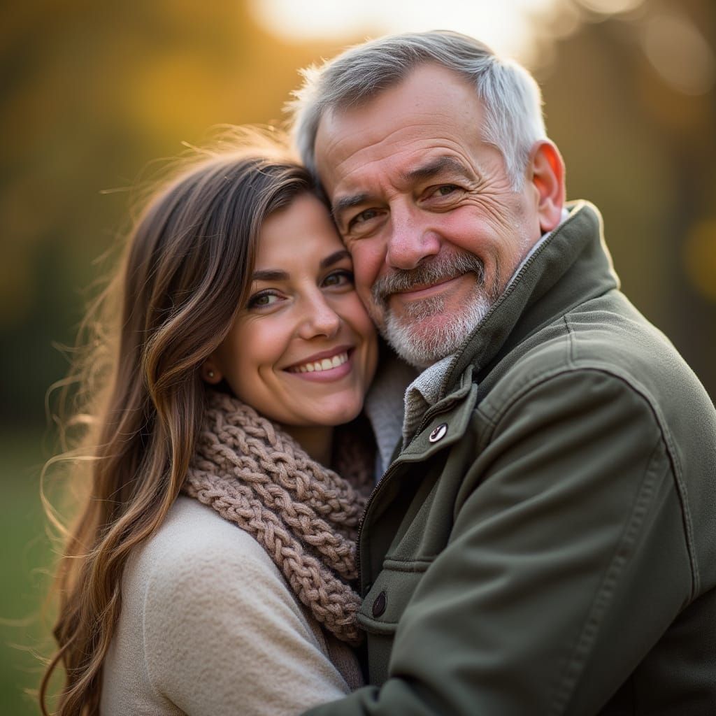 Intimate Portrait of a Daughter and Her Aging Father