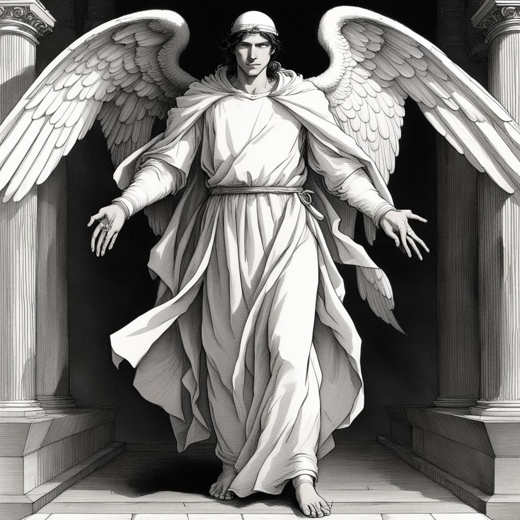 Raphael, the Archangel and Guardian of the Watchtower of the East,