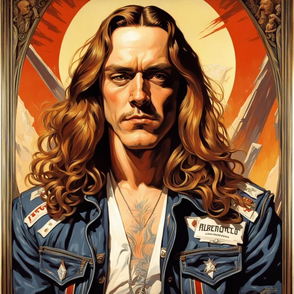 WALL POSTER CLIFF BURTON