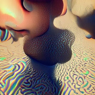 Trippy 3D Art Trending on Artstation
