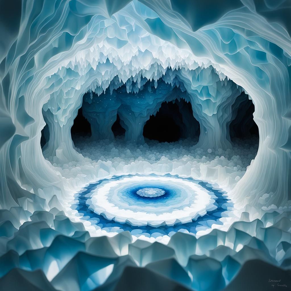 Dancing Crystals in a Living Crystal Cave