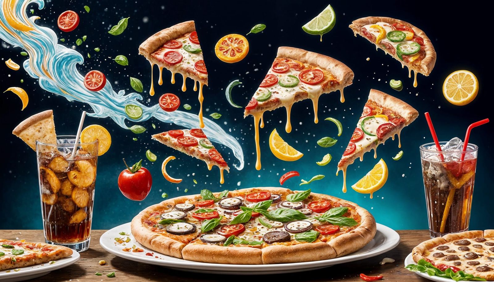 Magical Pen Draws Food in the Air