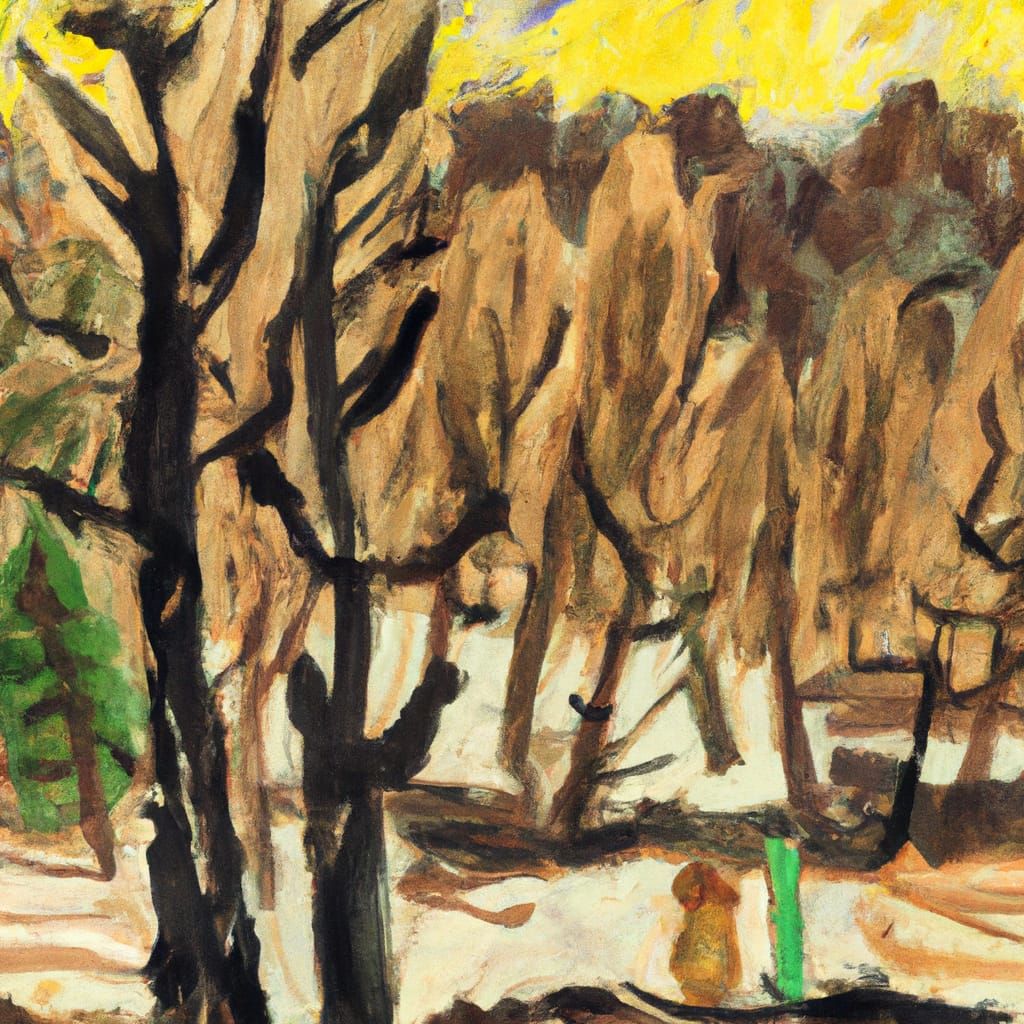 Childlike Sketch in Expressive Style