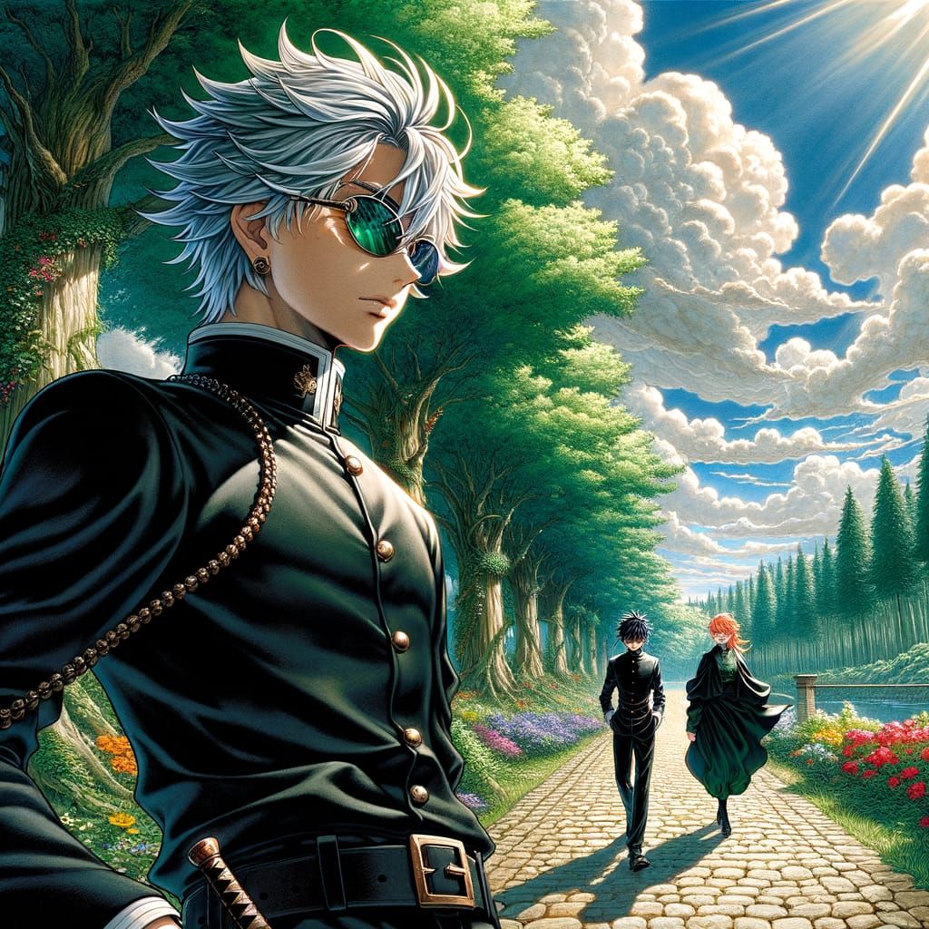 Anime-Inspired Jujutsu Kaisen Characters in Studio Ghibli La...