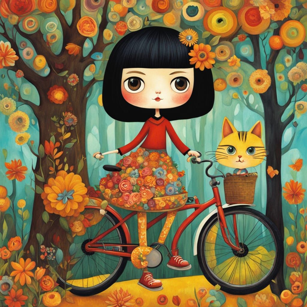 Bike & Cat