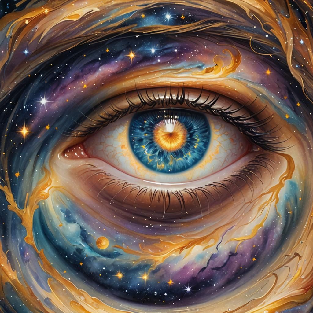 Celestial Eye: A Universe Within