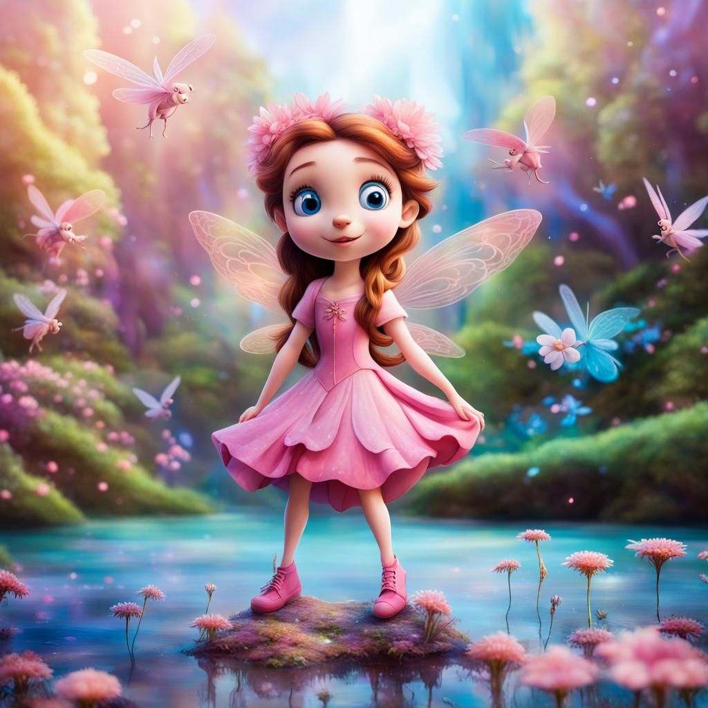 Mystical Disney Forest with Fairies